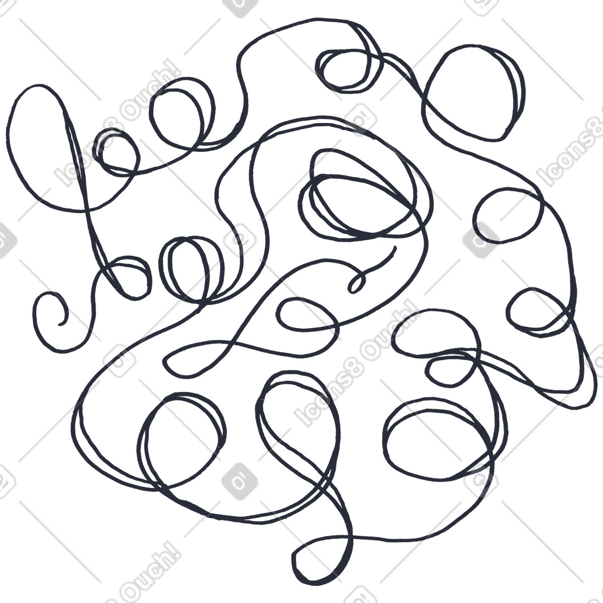 Spot illustration vector clipart image collection for graphics in various