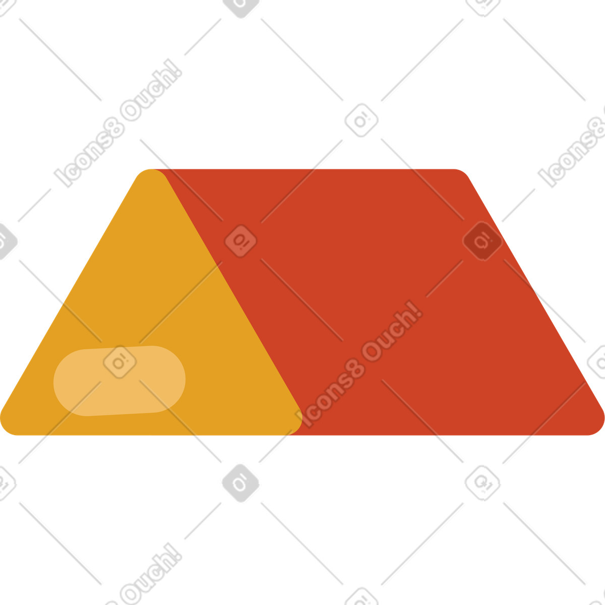 Ilustración Triangle en estilo Arabica a descargar en PNG y SVG