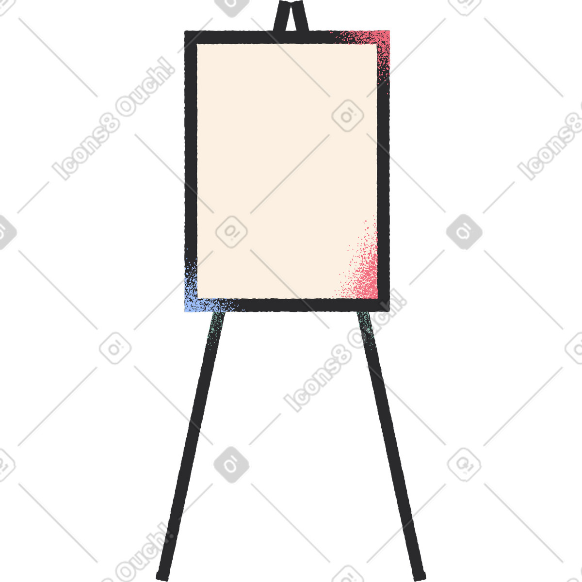 Pablo スタイルの アイゼル のイラストをPNG、SVG形式でダウンロード
