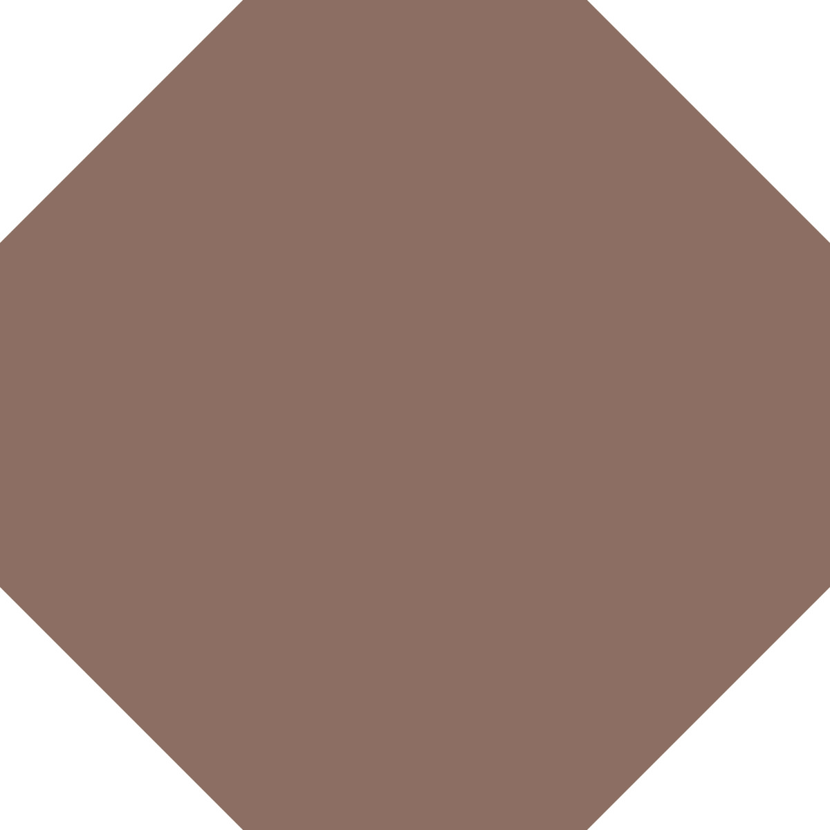 Illustration Octagon brown dans le style Fogg à télécharger aux formats PNG, SVG
