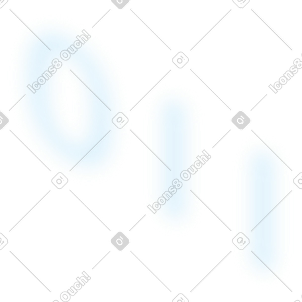 Zero uno sfocato illustrazione in stile Isotech scarica in PNG, SVG