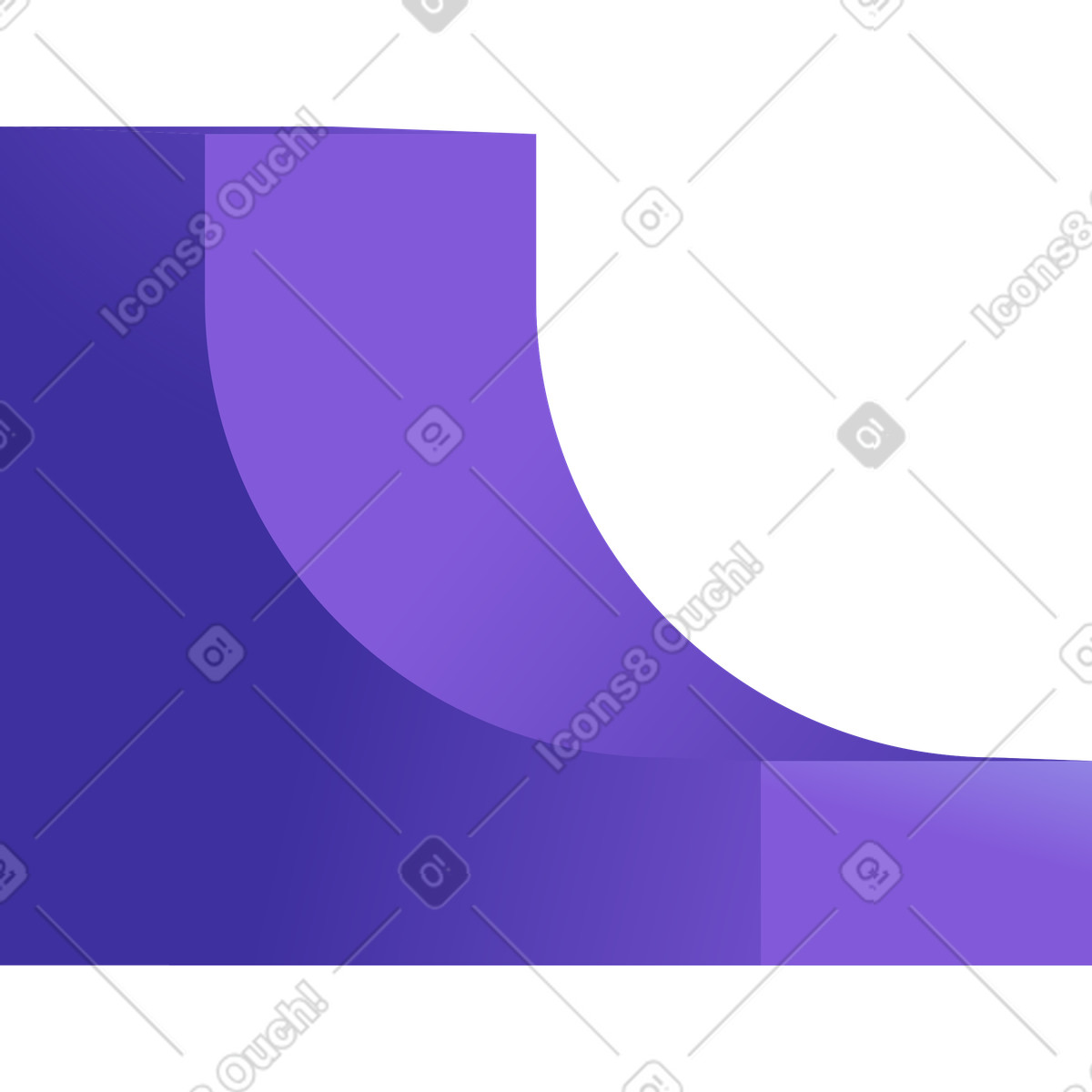 Illustration Figure géométrique volumétrique dans le style Levels à télécharger aux formats PNG, SVG