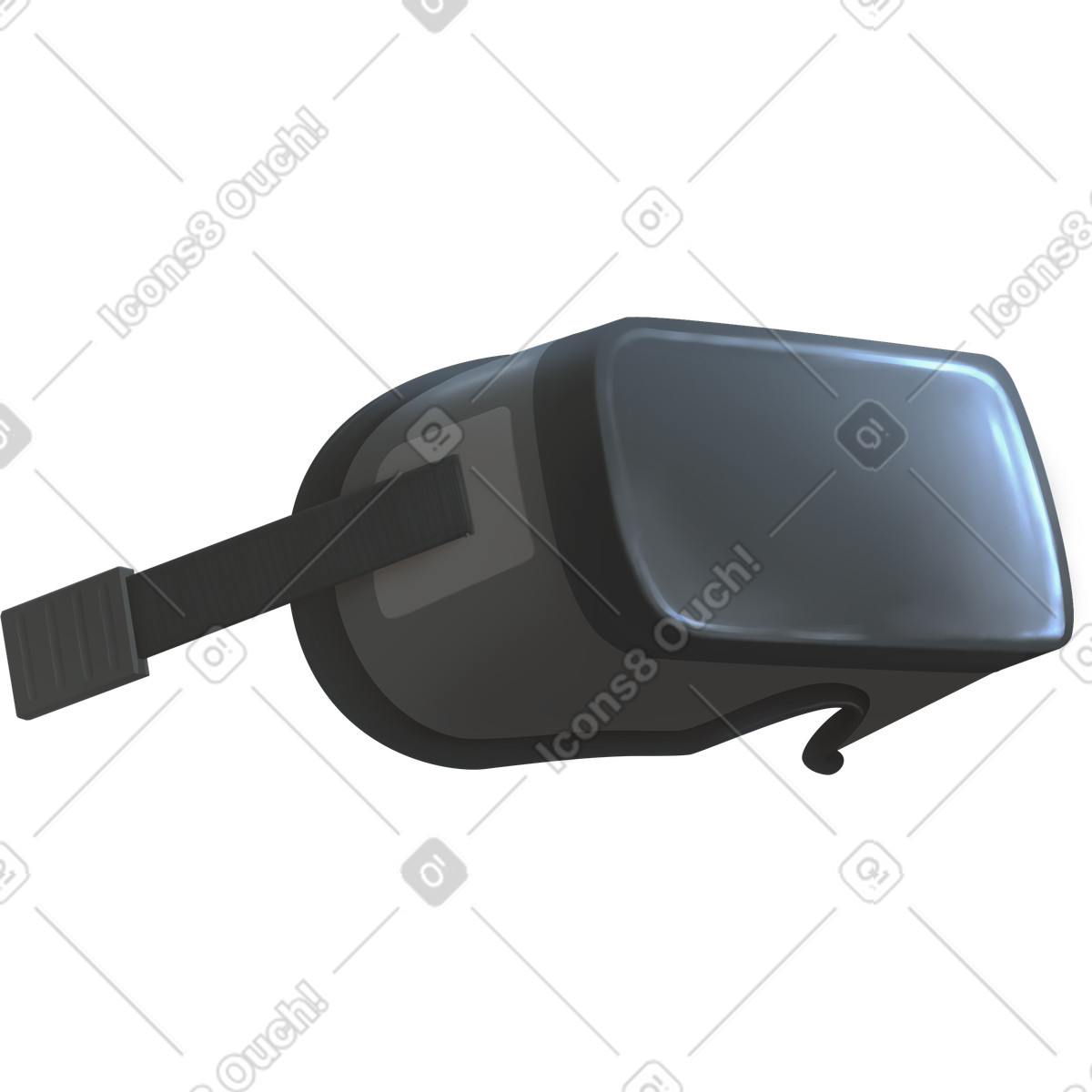 Ilustração de Vr headset em no estilo Props para baixar em PNG, SVG