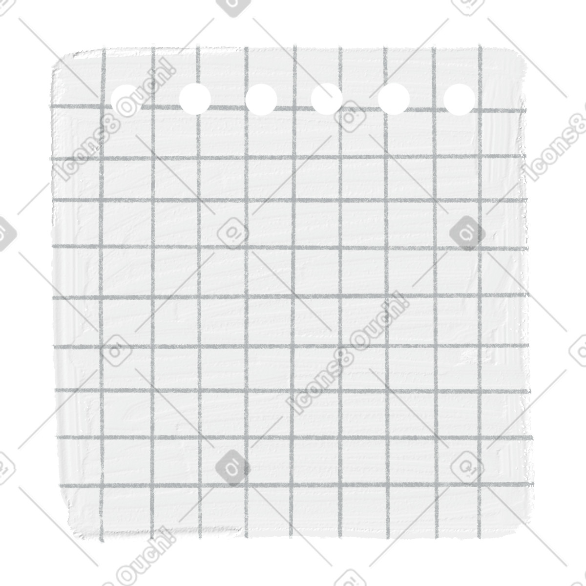 下载 Scrapbooking 风格的 Notebook sheet 插画，支持 PNG、SVG 格式