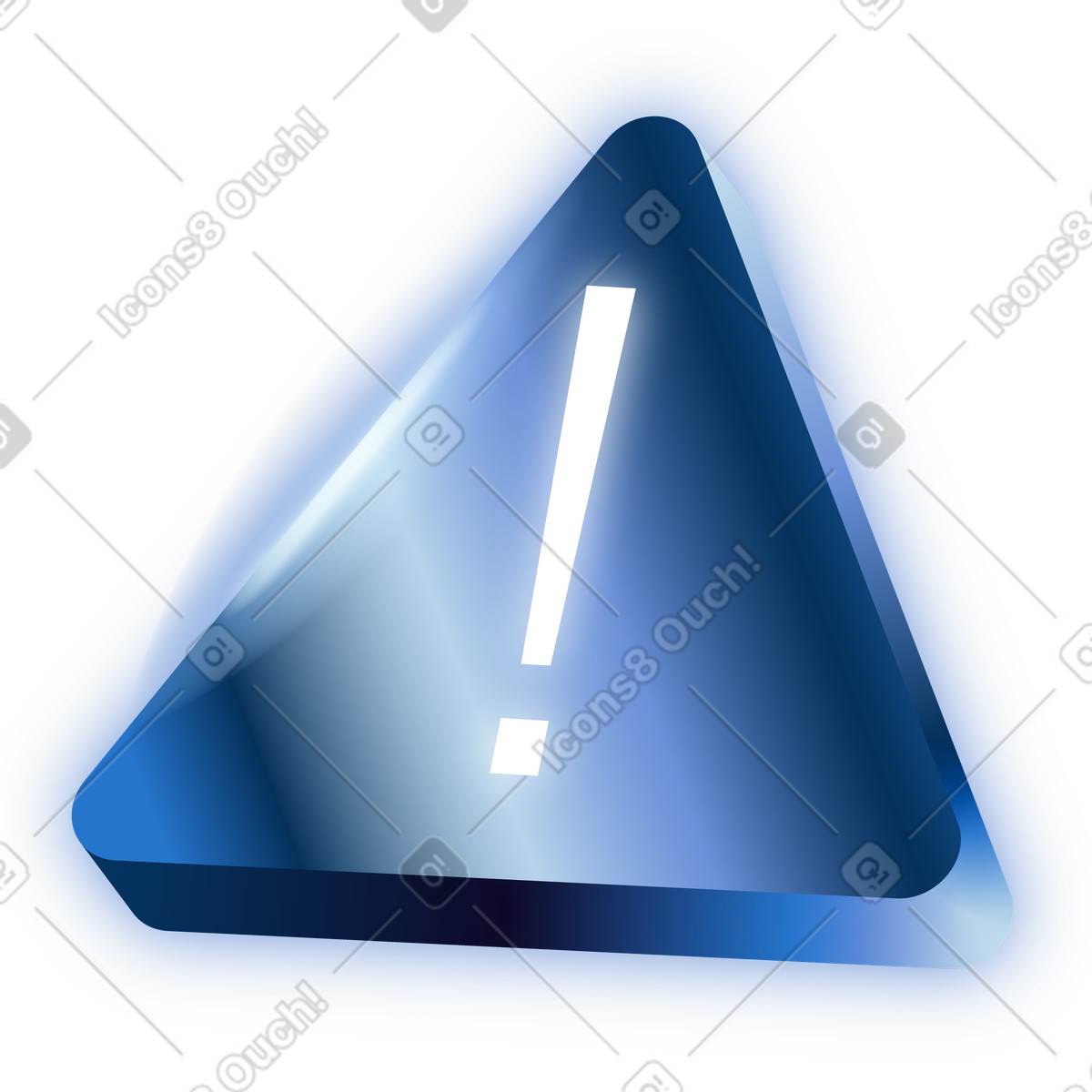 Error sign illustration in Dimension style download in PNG, SVG