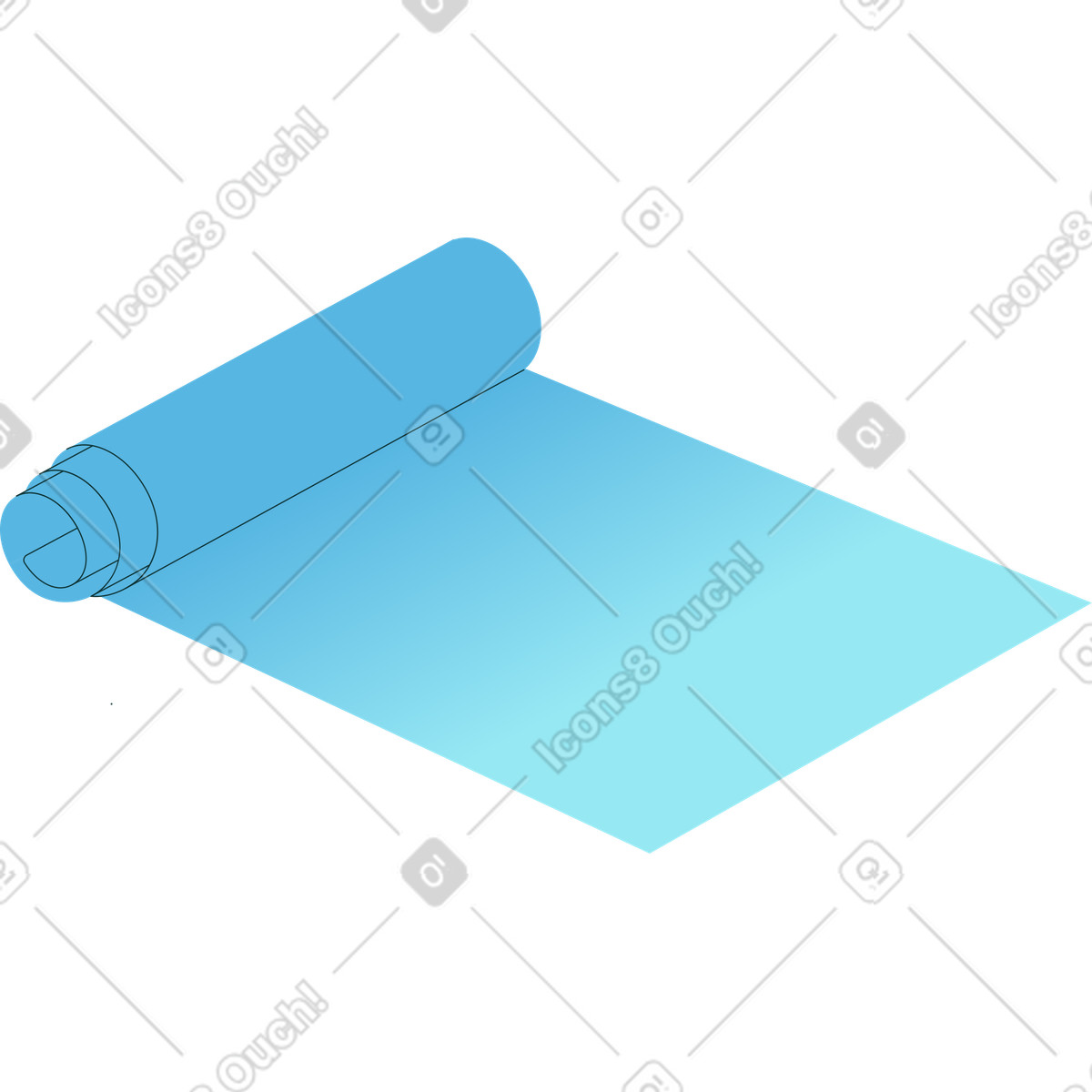 Ilustração de Tapete yoga em no estilo Florid para baixar em PNG, SVG