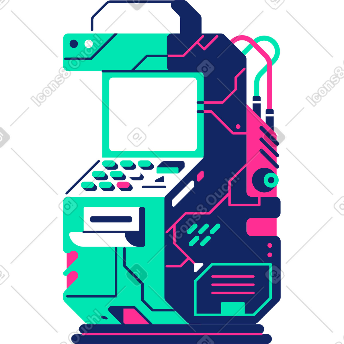 Atm illustration in PNG, SVG