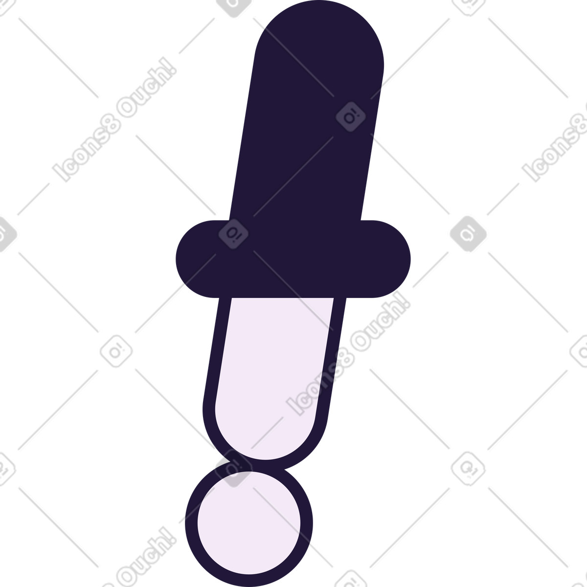 下载 Conifer 风格的 吸管 插画，支持 PNG、SVG 格式