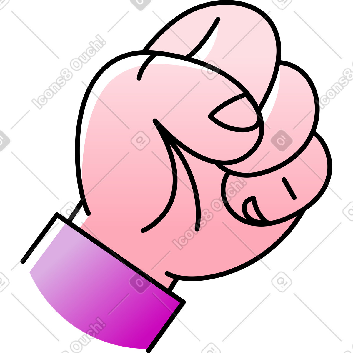 Mano che tiene qualcosa illustrazione in stile Pocus scarica in PNG, SVG
