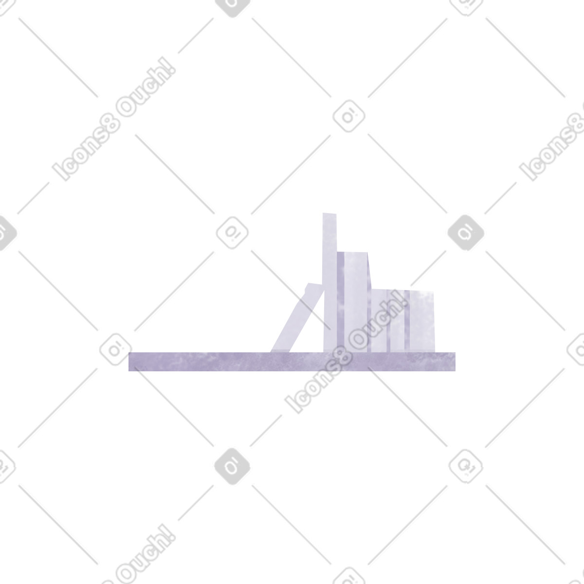 Shelf illustration in Family style download in PNG, SVG