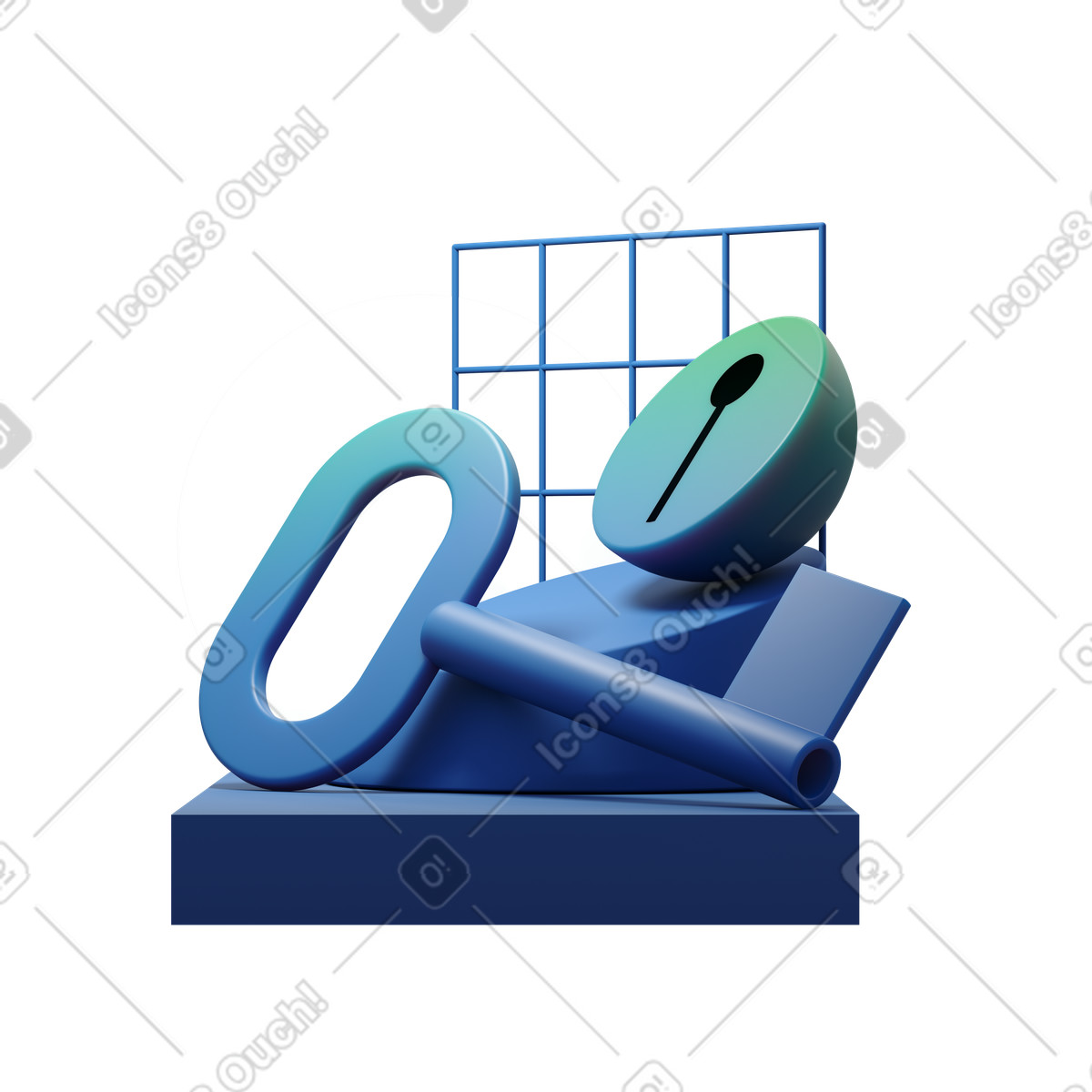 Information security illustration in Experimental style download in PNG, SVG