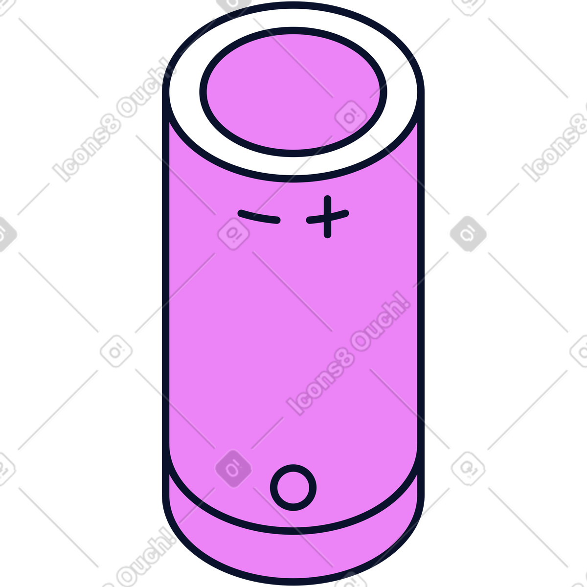 Illustration Haut-parleur intelligent dans le style Flexy à télécharger aux formats PNG, SVG