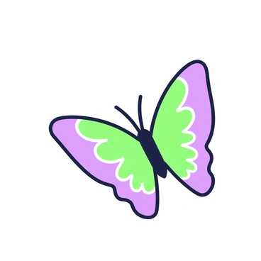 A delicate butterfly is fluttering by with wings constructed from matchsticks. The wings display an intricate pattern, with each matchstick carefully arranged to mimic the natural shape of a butterfly's wings. The matchsticks vary slightly in length, creating a detailed texture. The butterfly's body is slender and segmented, with antennae extending gracefully from its head. The scene is set against a soft background that does not distract from the butterfly's vivid appearance.