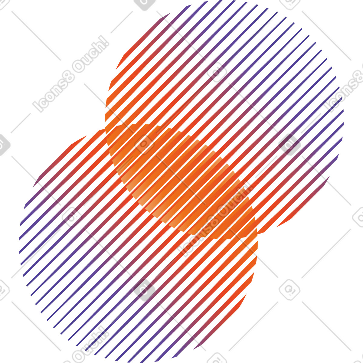 Cerchi del diagramma di venn che si intersecano, sovrapposizione dei dati condivisi illustrazione in stile Forms scarica in PNG, SVG