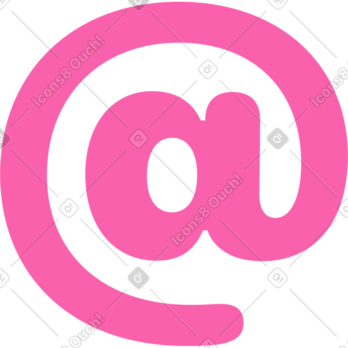 Illustration Au symbole dans le style Whimsy à télécharger aux formats PNG, SVG
