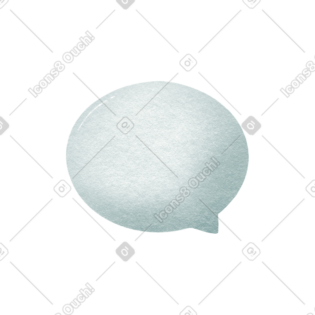 Illustration Bubble dans le style Woolly à télécharger aux formats PNG, SVG