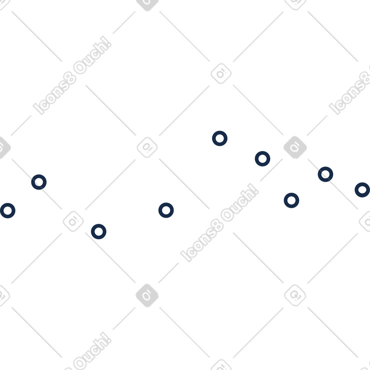 Weiße linie animierte Grafik in GIF, Lottie (JSON), AE