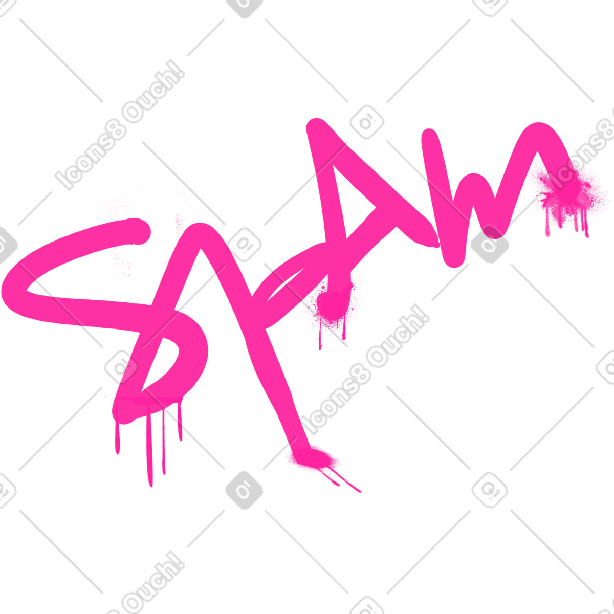 下载 Jumble 风格的 Spam pink 插画，支持 PNG、SVG 格式