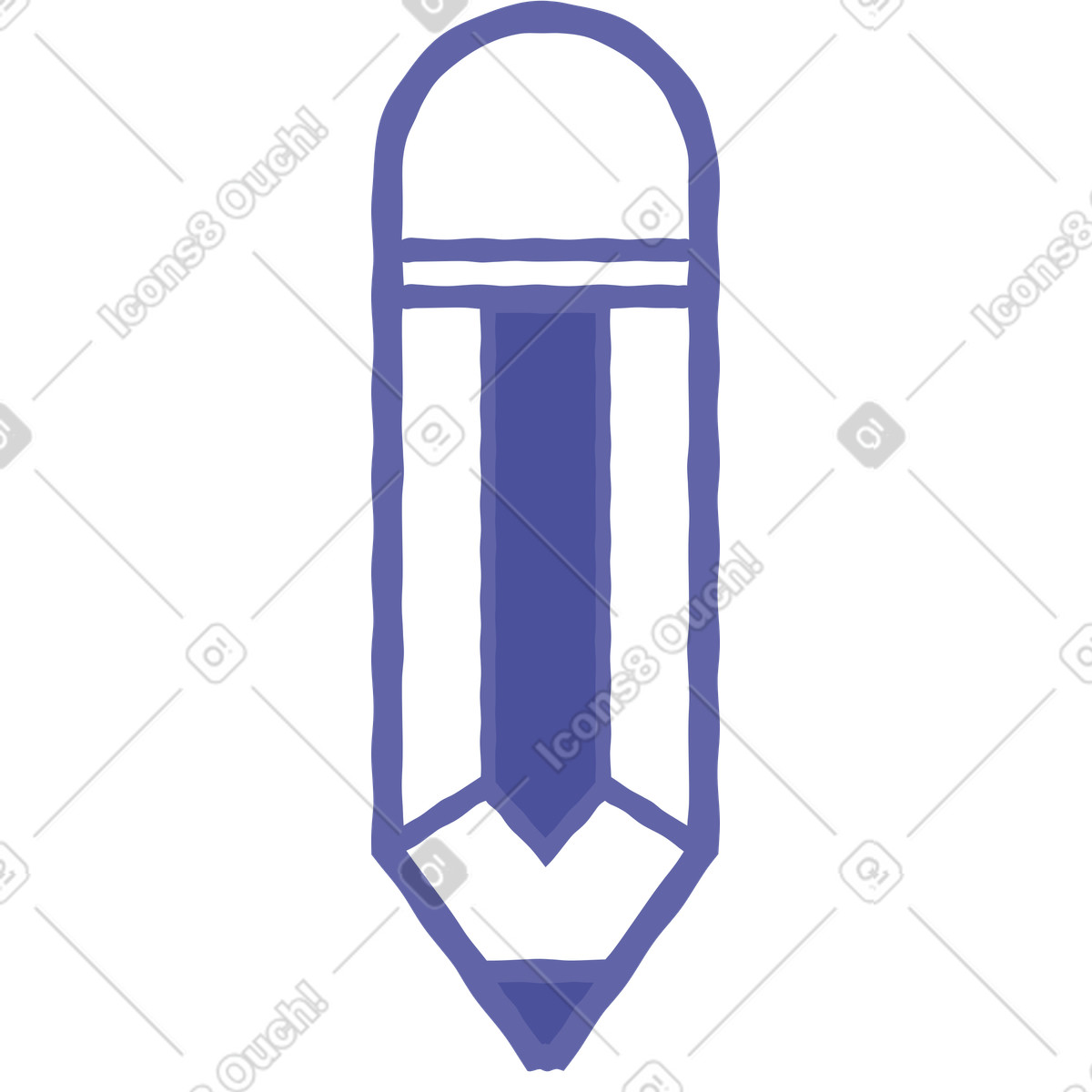 下载 Stripy 风格的 铅笔 插画，支持 PNG、SVG 格式