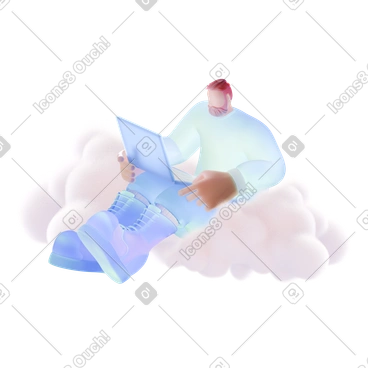 3D Airy Style Vector Illustrations in PNG and SVG