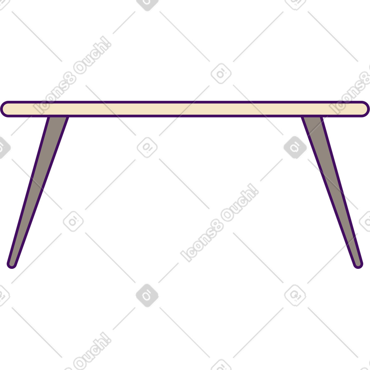 Illustration Tableau dans le style Simplistic à télécharger aux formats PNG, SVG