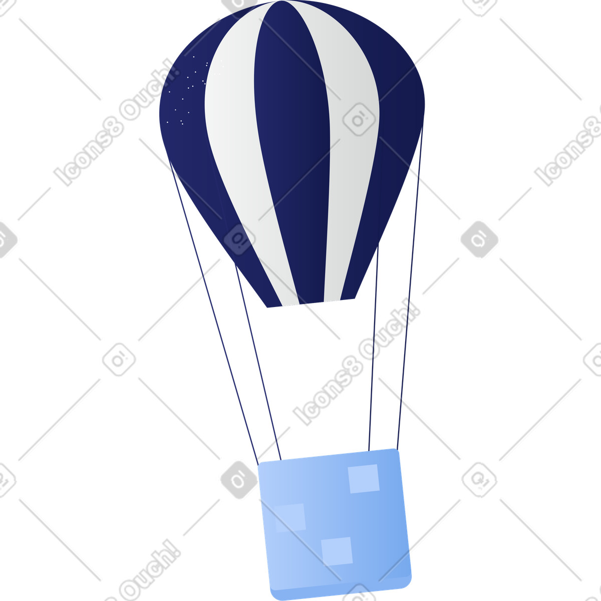 Palloncino illustrazione in stile Clip scarica in PNG, SVG