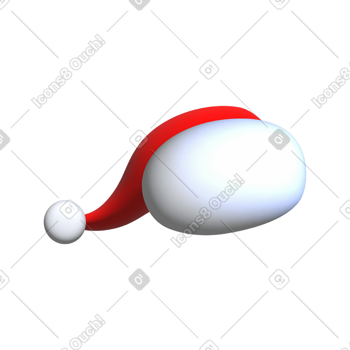 Babbo natale ha illustrazione in stile Pop scarica in PNG, SVG