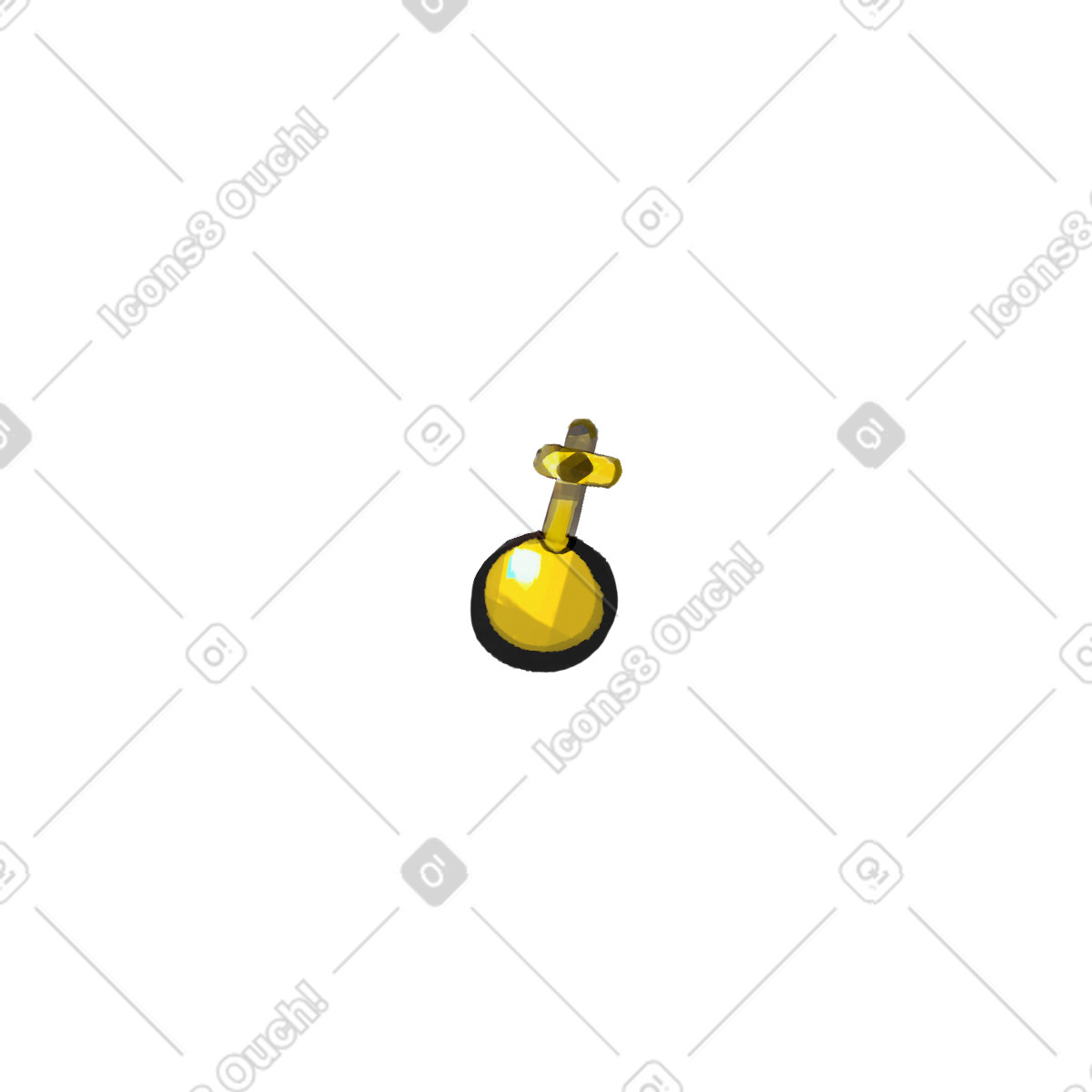 Ilustración Orbe en estilo Atomic a descargar en PNG y SVG