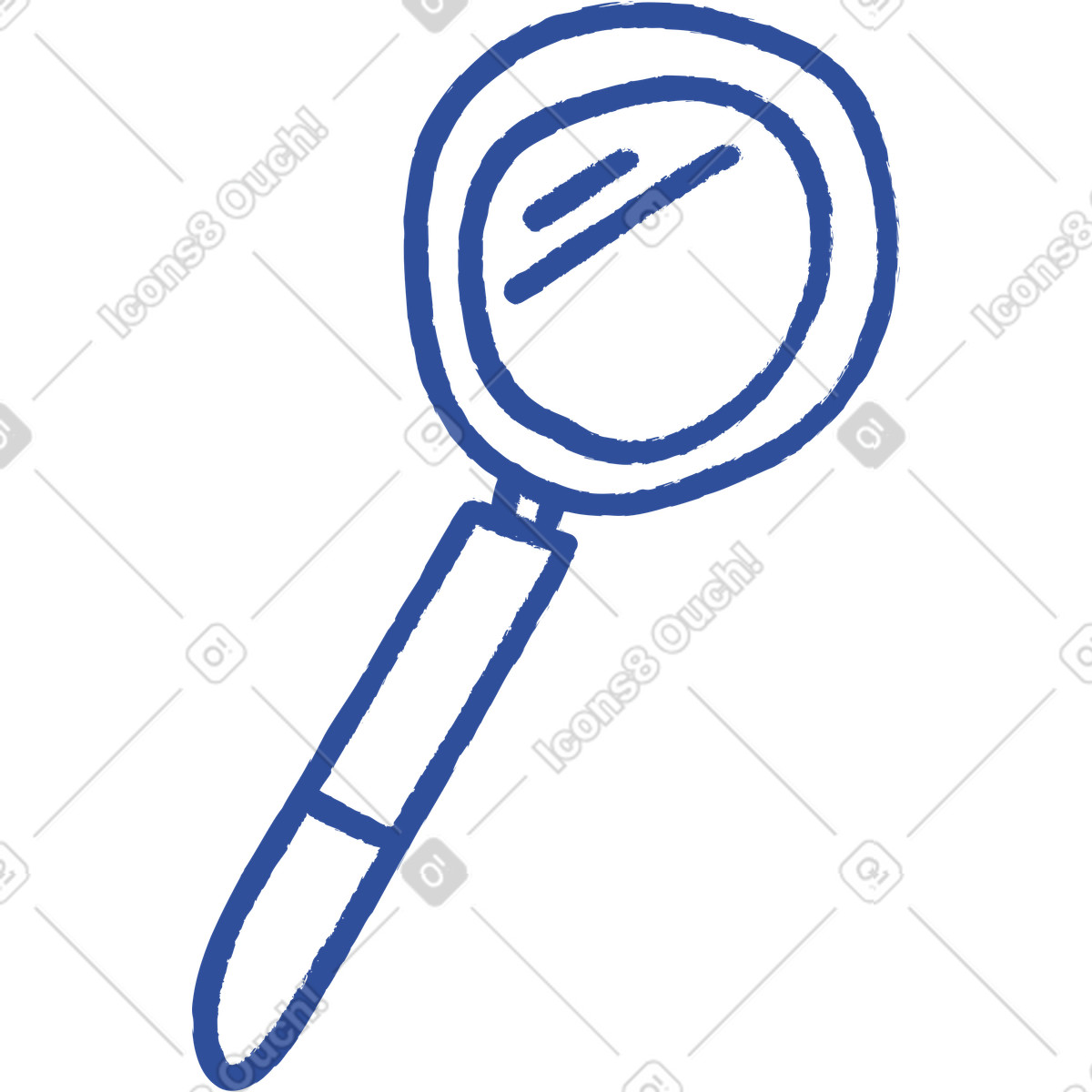 Ilustração de Lupa em no estilo Lime para baixar em PNG, SVG