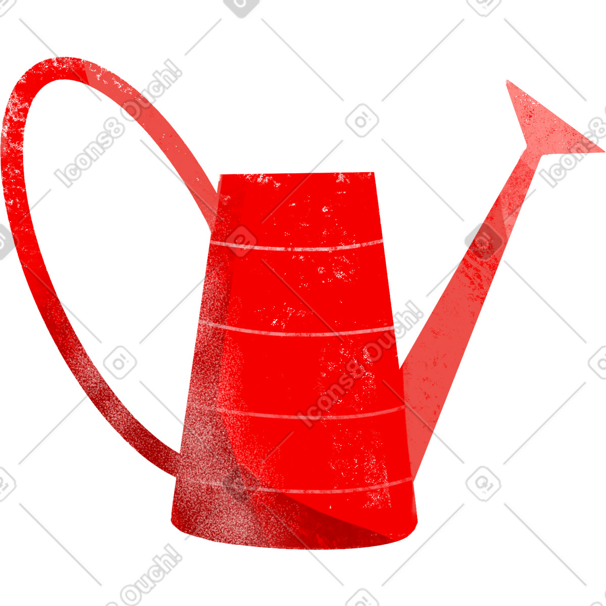 Watering can illustration in Fabulous style download in PNG, SVG