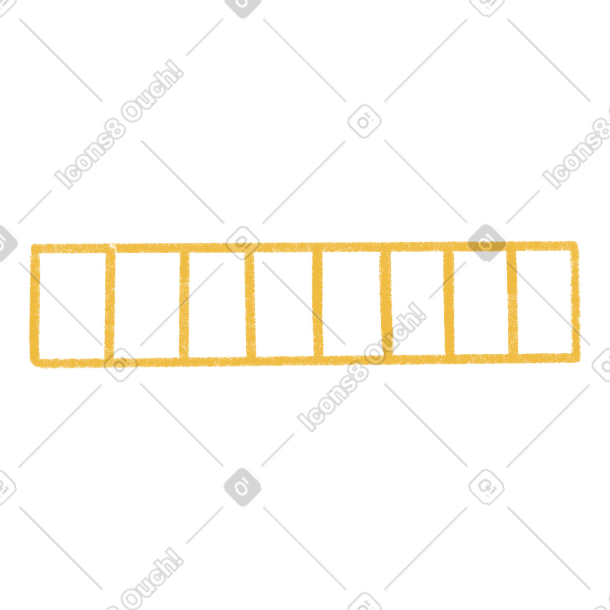 Illustration Gold coin edge pattern with evenly spaced grooves dans le style Tutti à télécharger aux formats PNG, SVG