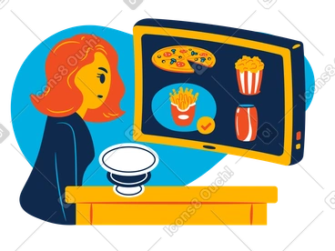 Online food ordering PNG, SVG