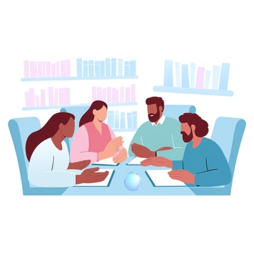 People of different cultural backgrounds engaging in a language exchange session