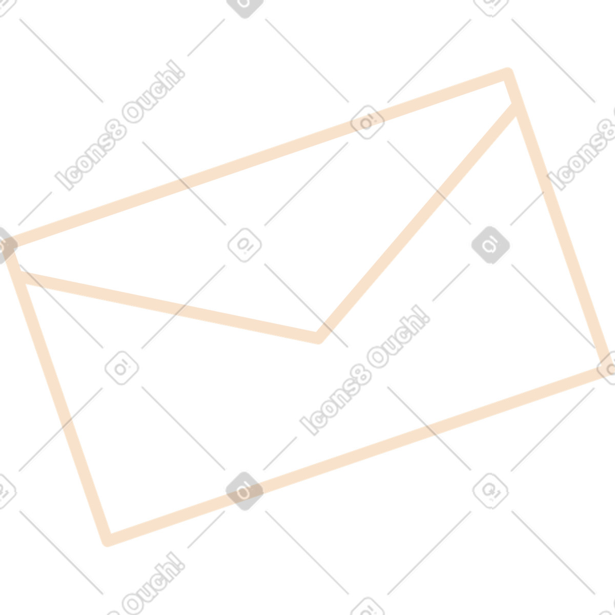 Иллюстрация Конверт в стиле Folks — скачать в форматах PNG, SVG