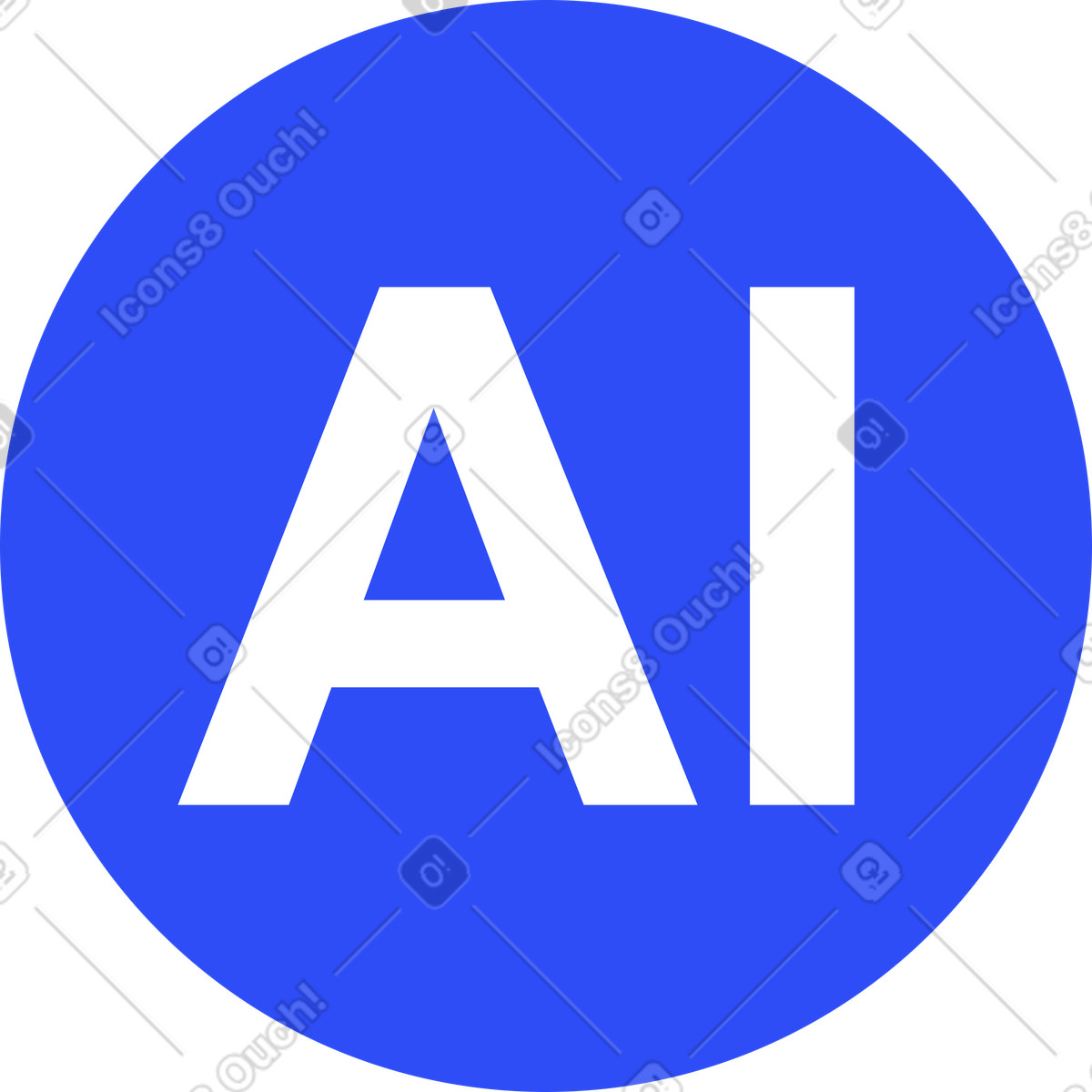 Illustration Icône ai dans le style System à télécharger aux formats PNG, SVG