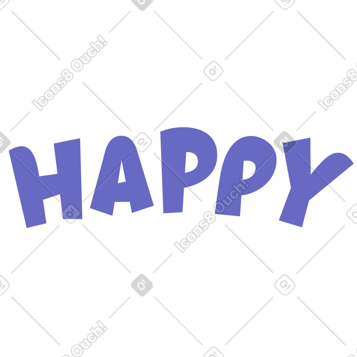 Ilustración Contento en estilo Woof a descargar en PNG y SVG