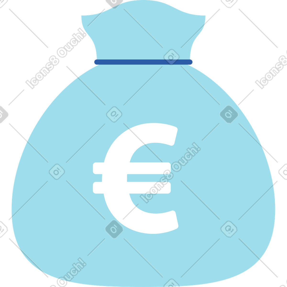 Money icon illustrazione in stile Daily scarica in PNG, SVG