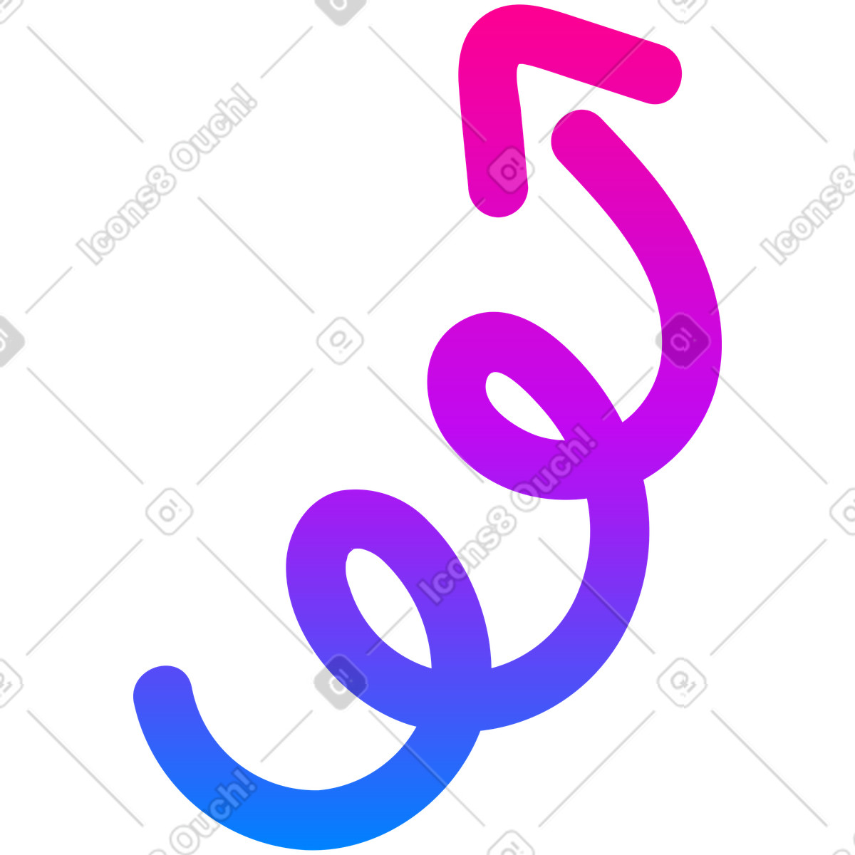 Vibrant 스타일의 위로 화살표 일러스트레이션 PNG, SVG 다운로드