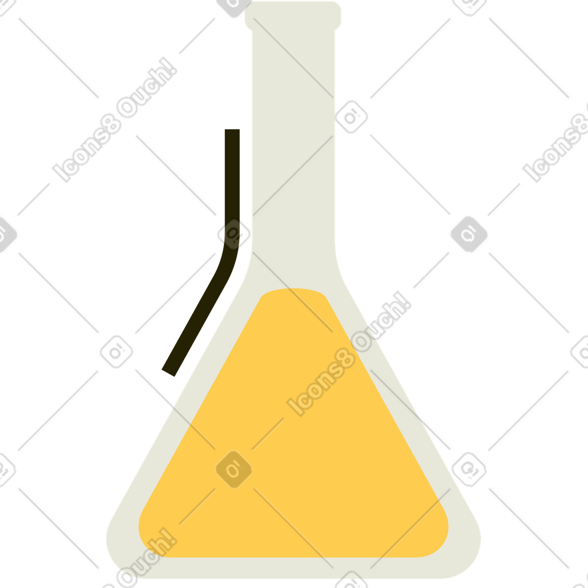 Spot スタイルの Chemistry flask のイラストをPNG、SVG形式でダウンロード
