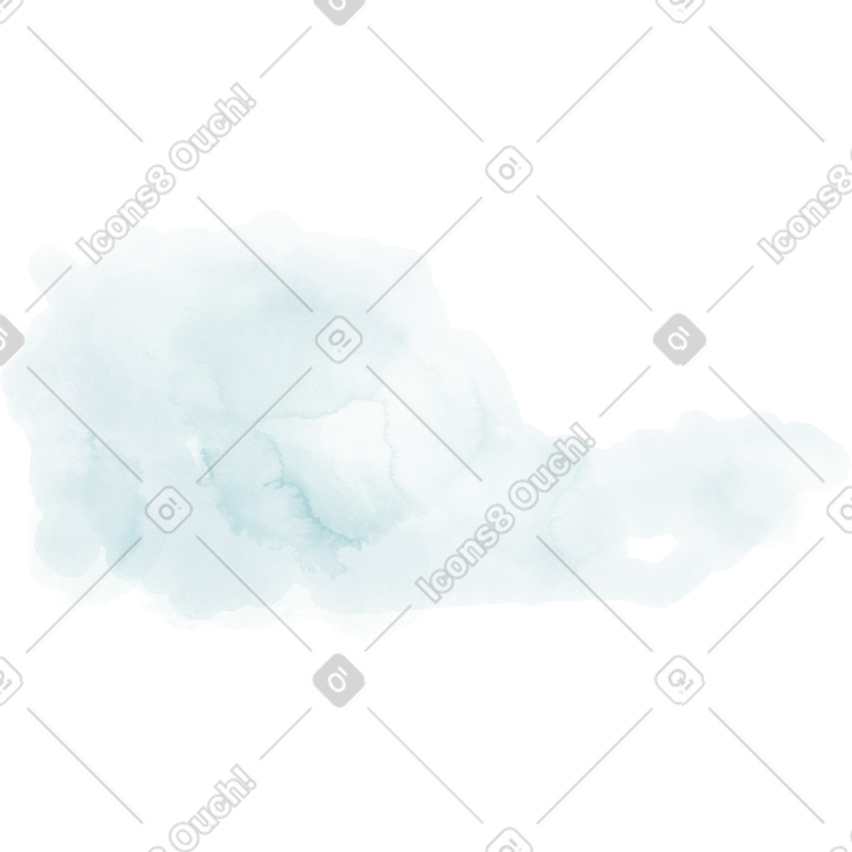 Watercolor stain illustrazione in stile Seasons scarica in PNG, SVG