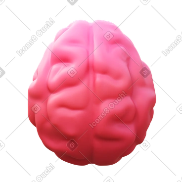 Brain clipart image in PNG, SVG, GIF formats