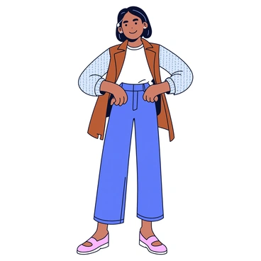 A model dressed in layers of varying textures, such as cotton, chiffon, and leather, set against a neutral background.