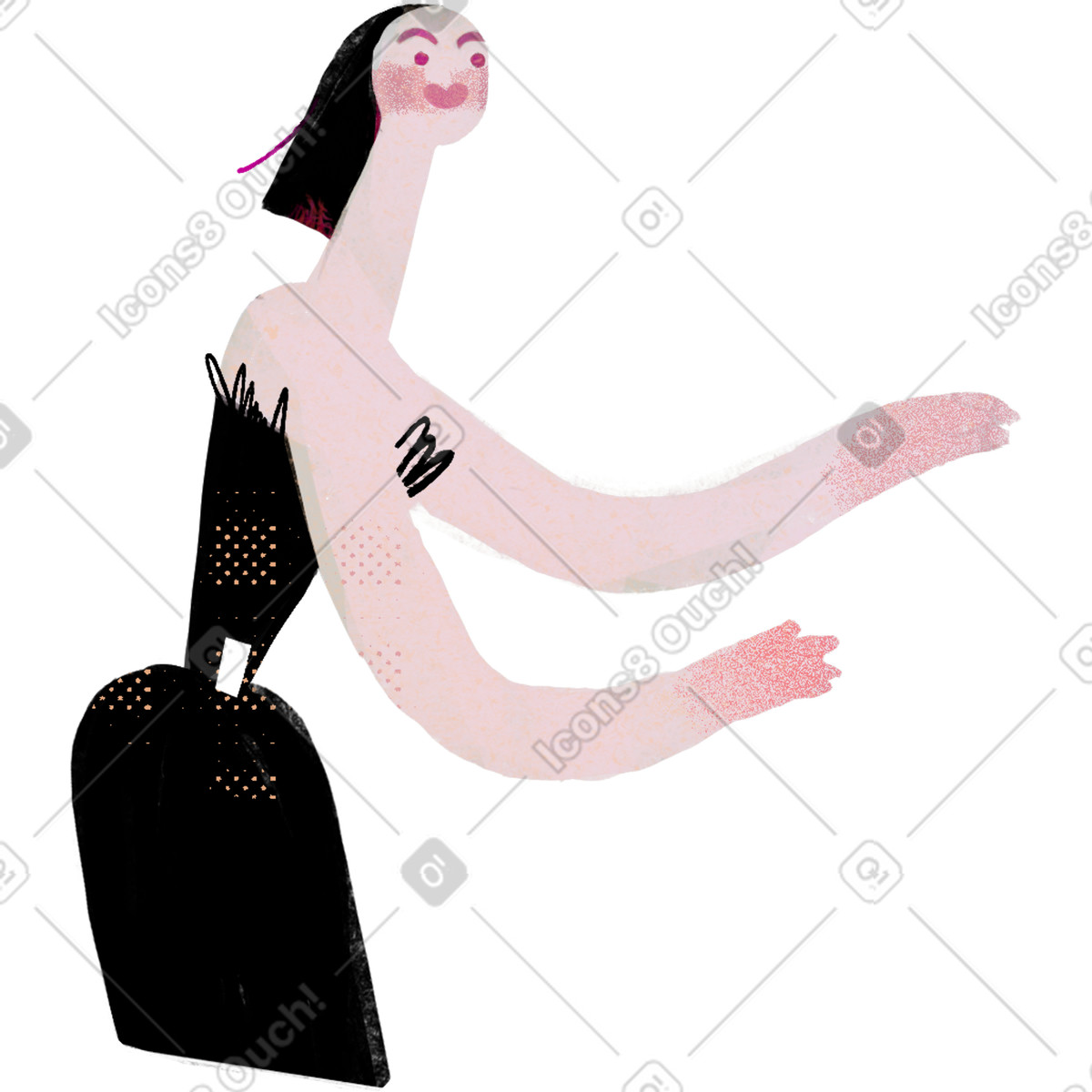 Fabulous スタイルの 夫人 のイラストをPNG、SVG形式でダウンロード