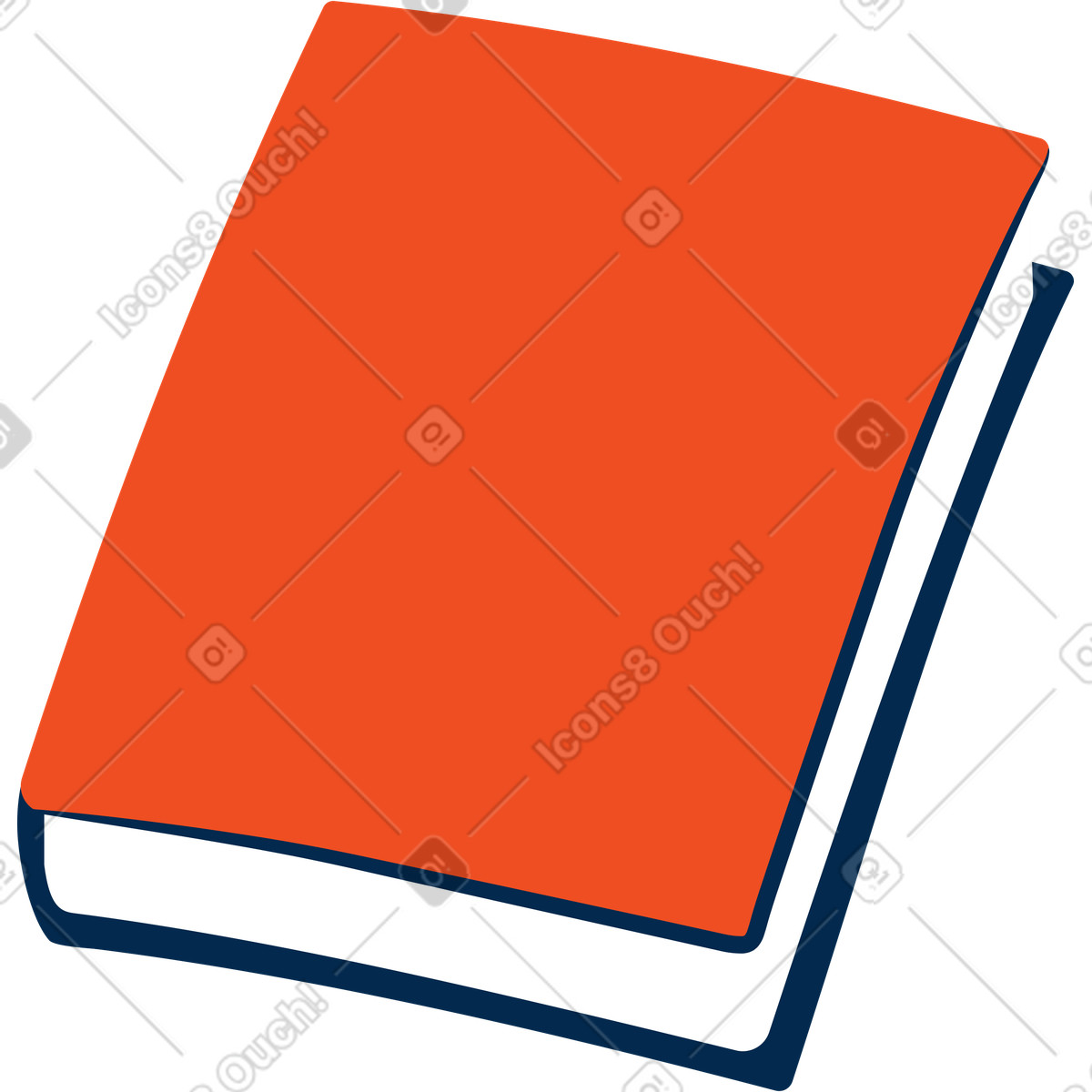 Иллюстрация Книга в стиле Flame — скачать в форматах PNG, SVG