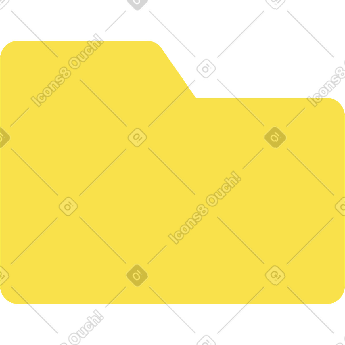 Ilustração de Pasta em no estilo Knotty para baixar em PNG, SVG