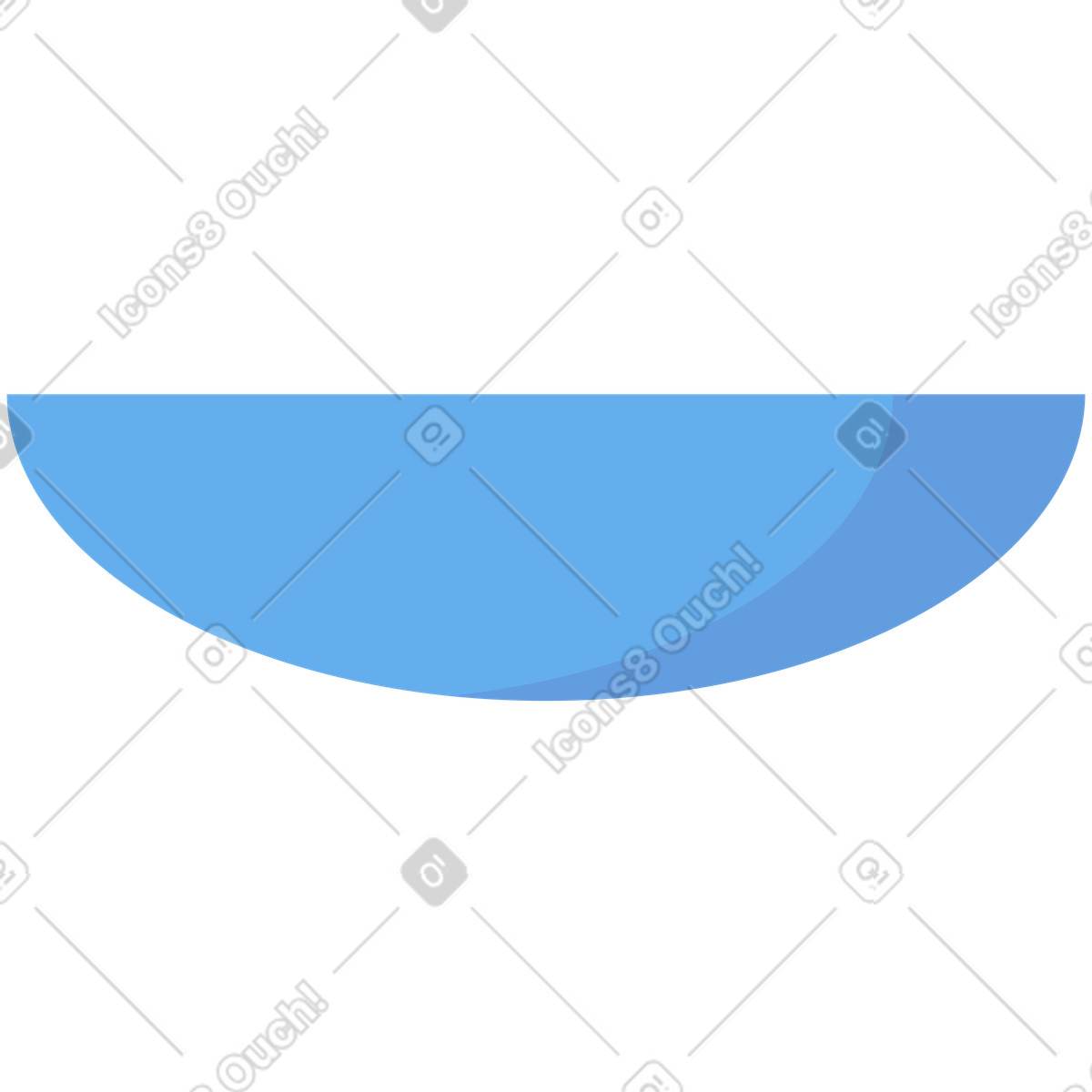 Teller-Illustration im Sammy-Stil als Download in PNG, SVG