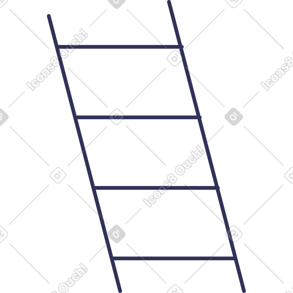 下载 Beam 风格的 铁梯子 插画，支持 PNG、SVG 格式