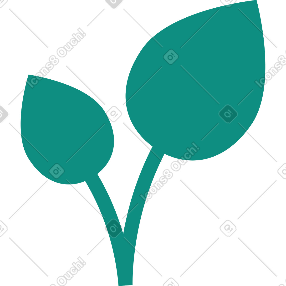 Ilustración Planta en estilo Polar a descargar en PNG y SVG