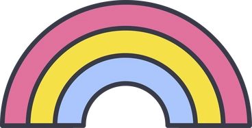 Rainbow PNG, SVG