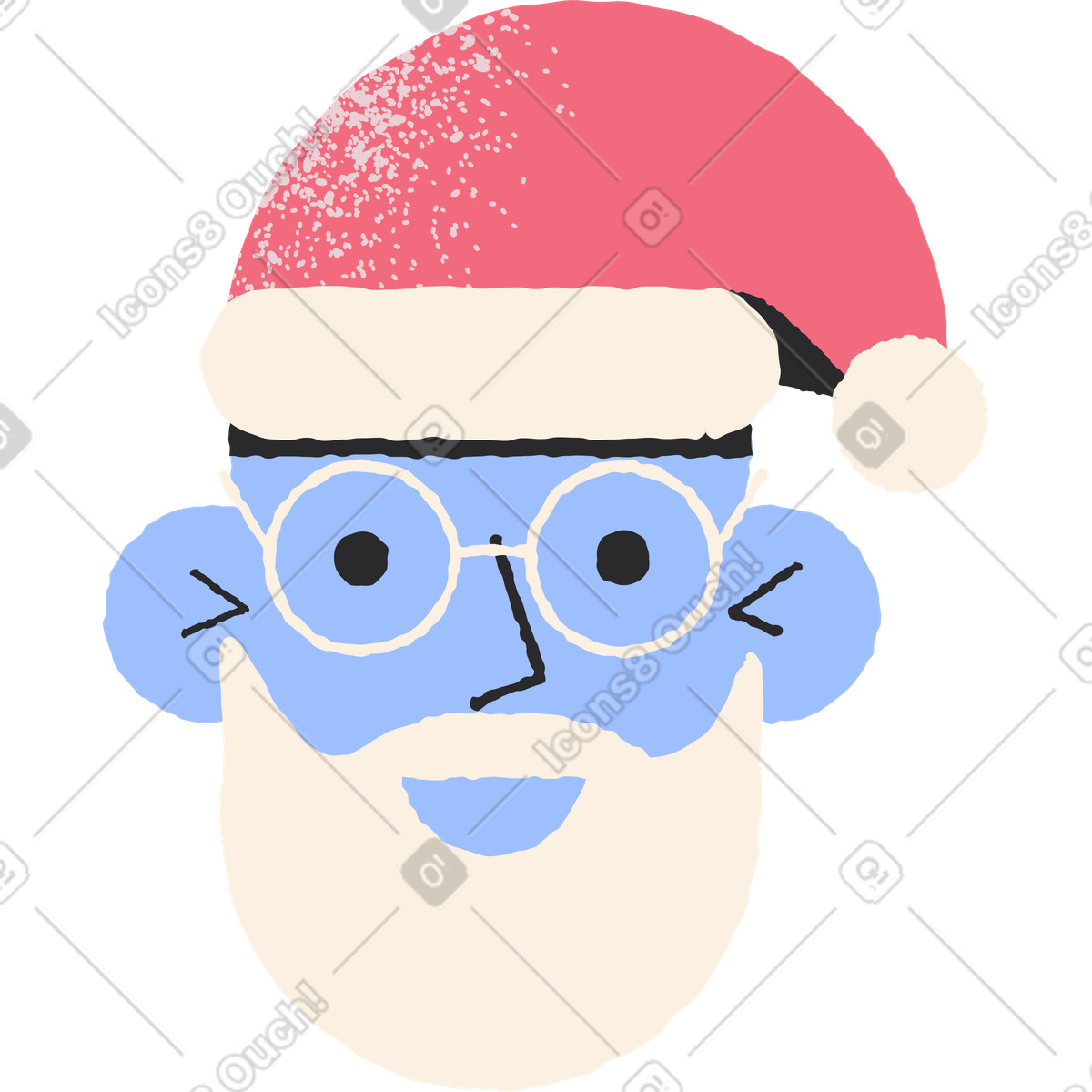 下载 Pablo 风格的 圣塔 插画，支持 PNG、SVG 格式